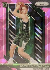 2018-19 Panini Prizm Basketball Base #246: Donte DiVincenzo Panini Prizm Pink