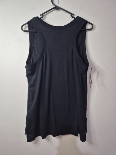 Nike Prep Futura Tank Singlet Black Women's Size M BNWT Gym Fitness Running - Picture 5 of 5