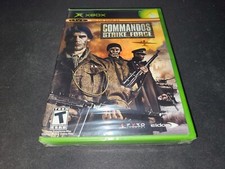 Commandos Strike Force Eidos Interactive Microsoft Xbox BRAND NEW SEALED!