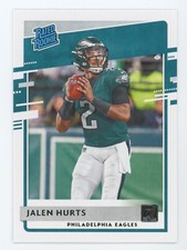 Jalen Hurts RC 2020 Donruss Rookie #314