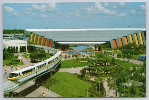 1982 Disney World Epcot Center Postkarte Walt Universum der Energie - Bild 1 von 4