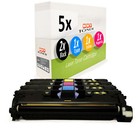 5x MWT Toner Alternative F R HP Q3960A Q3961A Q3962A Q3963A 122A Q3960A-63A