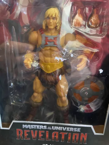 Mattel Masters Universe Masterverse Revelation He-Man 7 in Action Figure Cartoon