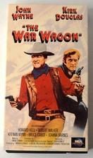 1991 THE WAR WAGON 1967 VHS TAPE JOHN WAYNE 