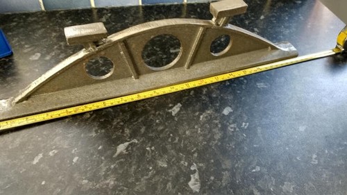 Fundición de hierro para ingenieros camel trasero borde recto - Imagen 3 de 6