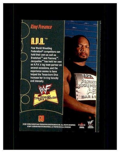 2001 FLEER WWF THE ULTIMATE DIVA COLLECTION YOU U PICK SEE SCANS OF EVERY CARD - Picture 22 of 40