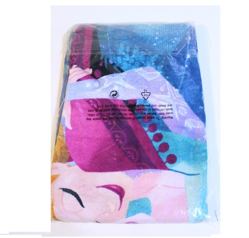 Disney Frozen Beach Towel Elsa Anna 28 x 58" 100% Cotton Bath Swim - Picture 4 of 7