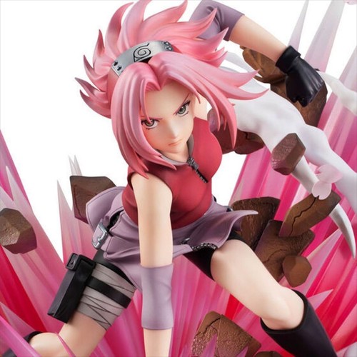 MegaHouse NARUTO GALS DX NARUTO Shippuden Sakura Haruno Versión 3 de Japón NUEVO - Imagen 9 de 12