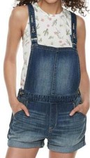 Denzien By Levis Denim Shortalls Size Small