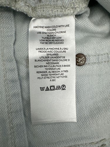 Free People Beginner's Luck Low Rise Slouch Shorts 100% Cotton Blue Size 25 New - 第 12/13 張圖片