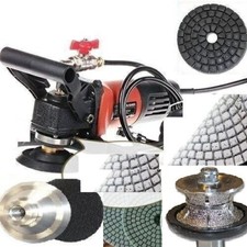 Wet Polisher 1-1/2" Full Bullnose Polish Pad granite stone marble countertop V40