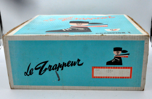 Ancienne paire chaussures ski alpin LE TRAPPEUR Jeux Olympiques 1968 Grenoble - Bild 15 von 15