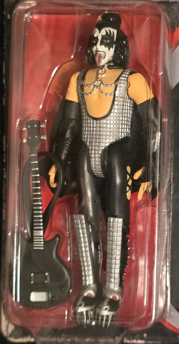 KISS ~ DEMON / GENE SIMMONS ACTION FIGURE ~ LOVE GUN ~ BIF BANG