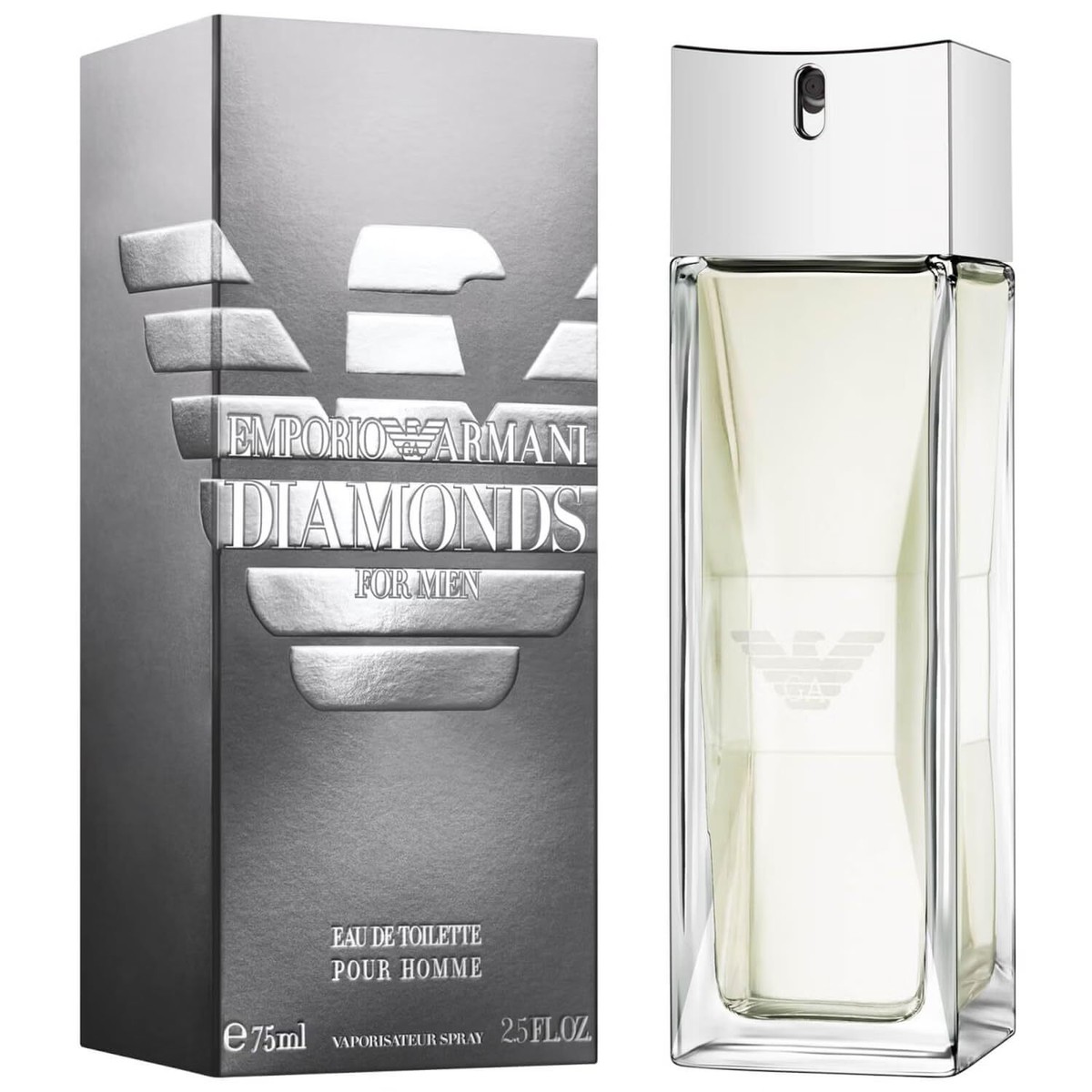 Giorgio Armani Diamonds 2.5 Oz Eau De Toilette Spray For Men