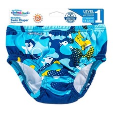 NEW Swim School REUSABLE SWIM DIAPER Baby 12 Months 18-22 lbs Level 1 RAIN