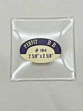 Square Beveled Convex Clock Glass - 2 5/8"X2 5/8" . New Old Stock. CM53-137 