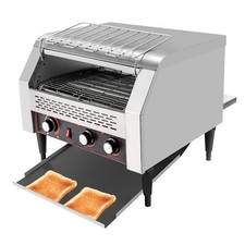 2600W Commercial Conveyor Toaster Stainless Steel Bread Toaster Baking Machine