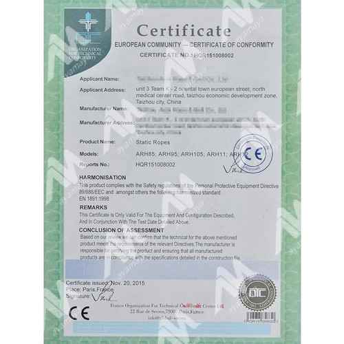 Mosquetón de bloqueo de escalada en roca 30KN + cuerda de rescate Prusik cuerda de rappel de seguridad - Imagen 7 de 21