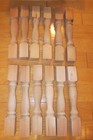 Wood Porch Spindles Victorian Posts Balusters 18" T 318 “New” Vintage HEMLOCK