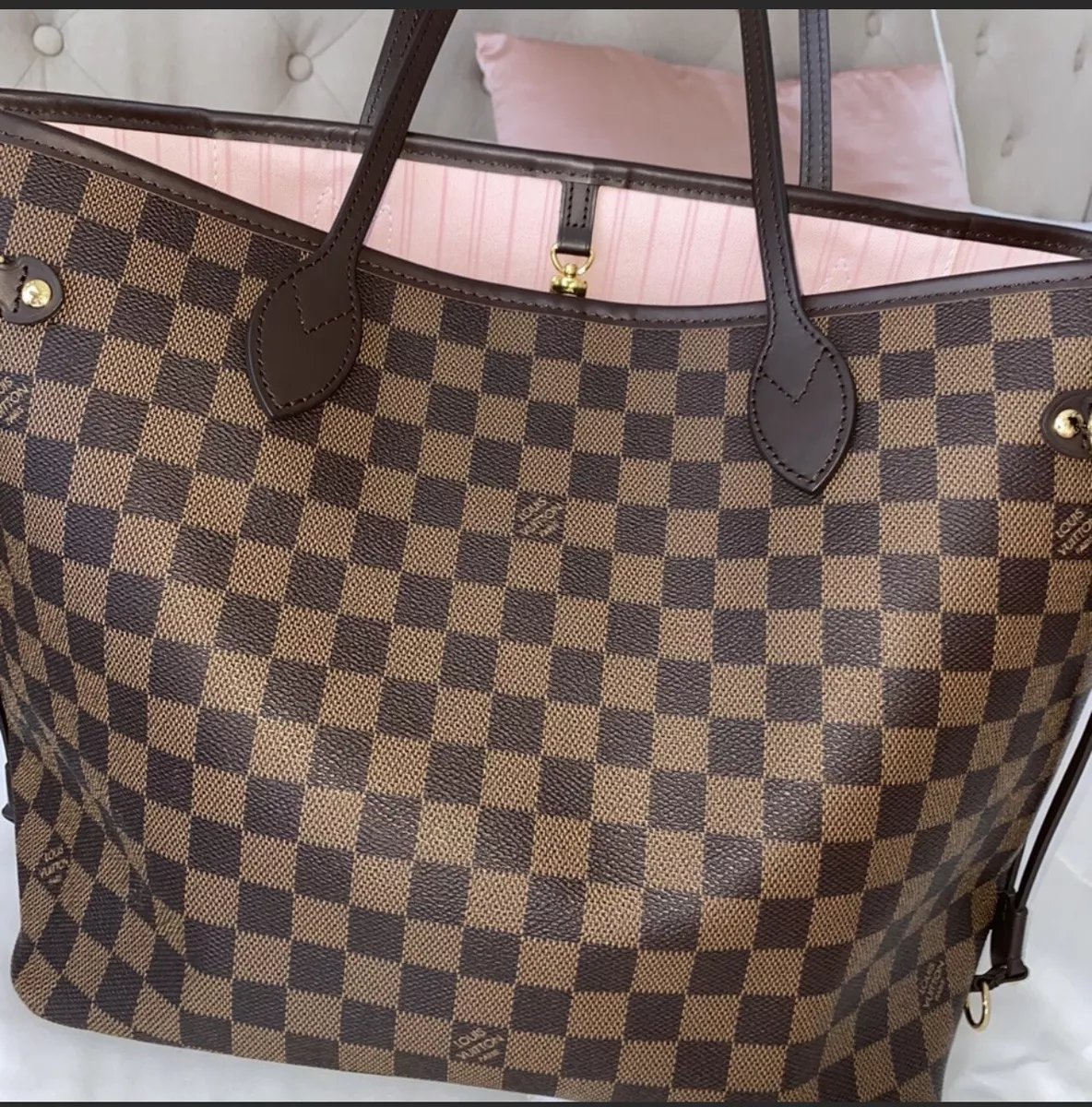 Louis Vuitton Damier Ebene Neverfull MM