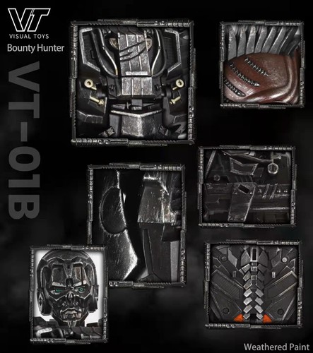 In stock Visual Toys VT-01B VT Bounty Hunter Lockdown Battle Damaged Ver. Figure - Picture 4 of 9