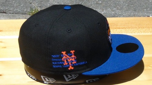 MLB New York Mets  MR Met Metallic Two Tone Edition New Era Fitted Hat - Picture 5 of 13