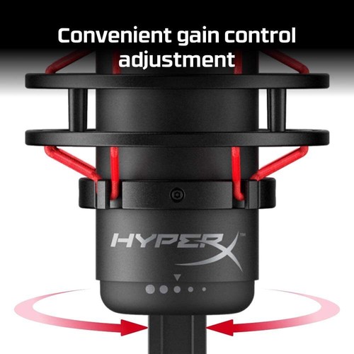 HyperX QuadCast - USB Condenser Gaming Microphone, for PC, PS4 and Mac, Anti-Vib - Picture 6 of 10