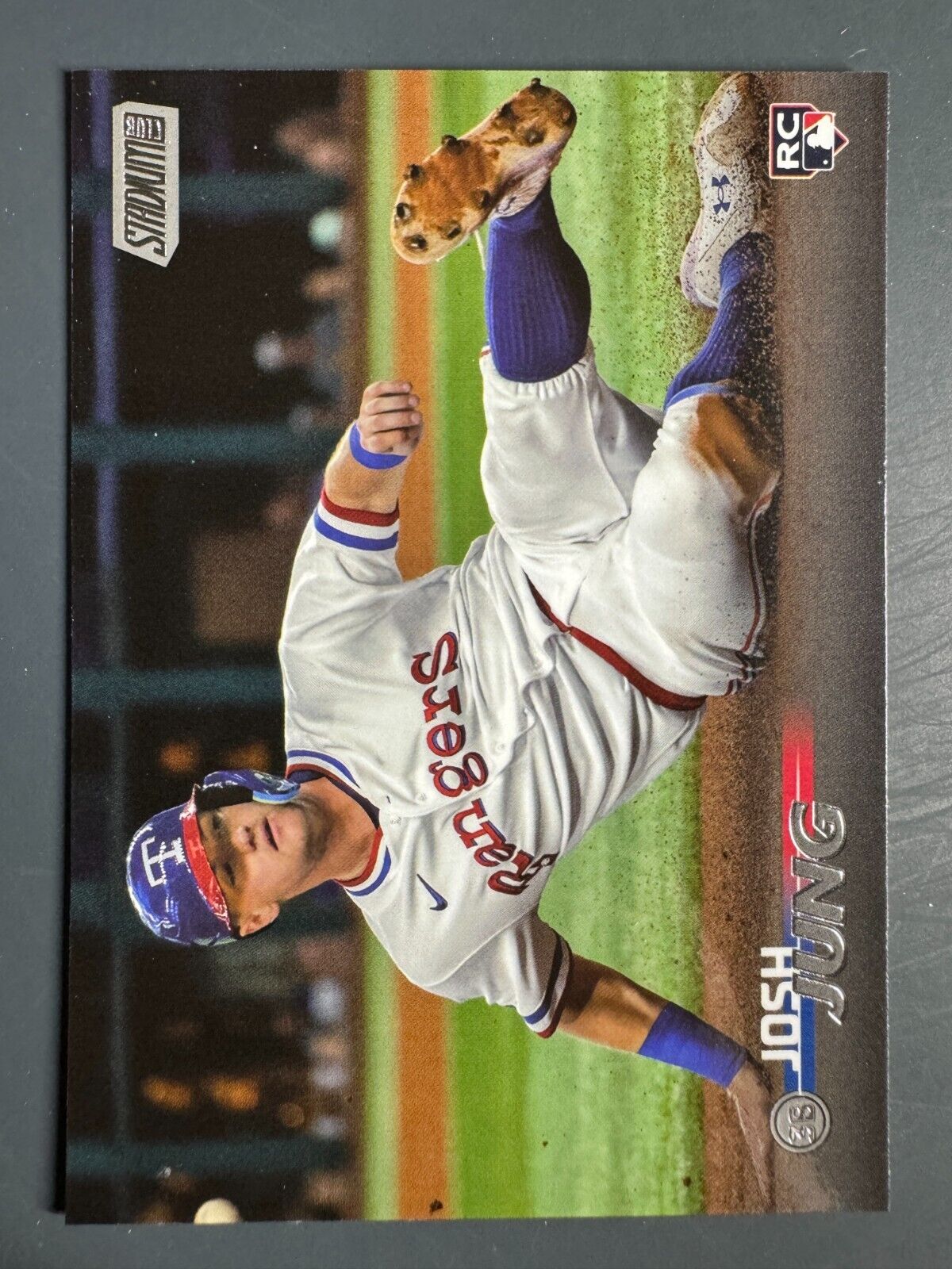 2023 Topps Stadium Club #27 Josh Jung RC Rangers Rookie (JJ2)