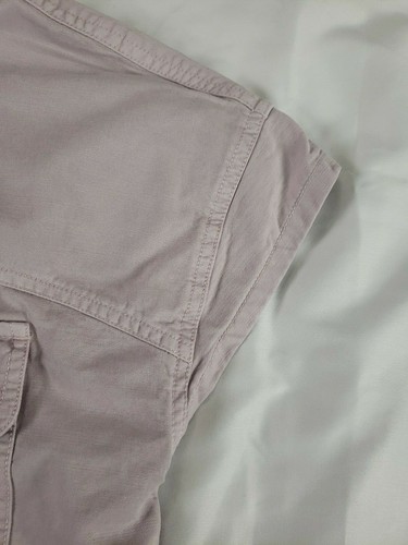 Madewell Small Shirt Womens Cap Sleeve Utility Pale Lilac Oversized - Picture 5 of 9