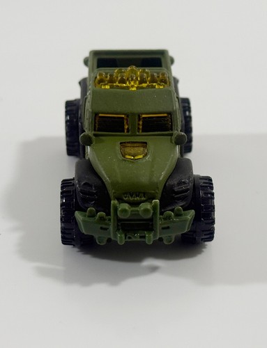 2013 Matchbox Road Raider Military Police Army Green 1:64 Loose Diecast Vehicle - Picture 5 of 8