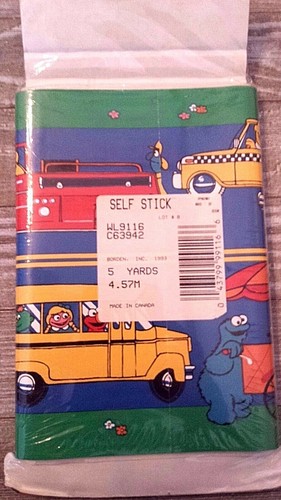 Elmo Sesame Street Wall Border Self Stick 5 Yd. Roll Lot# B - Picture 2 of 2