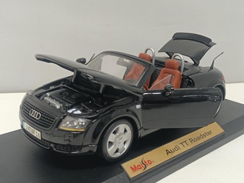 Audi TT 1.8 Turbo Quattro 8N 2003 Black Nero - Maisto 1:18 Usato No box - Foto 10 di 21