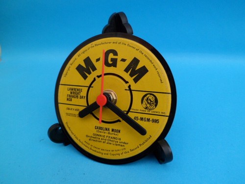 Record CLOCKS Desk Side Table CLOCKS Upcycled Hit SINGLES Vinyl Record LIST C - Picture 220 of 271