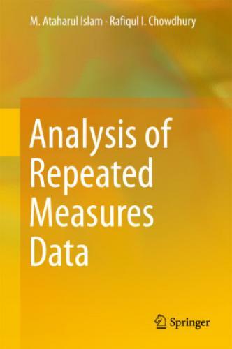 Analysis Of Repeated Measures Data 3624