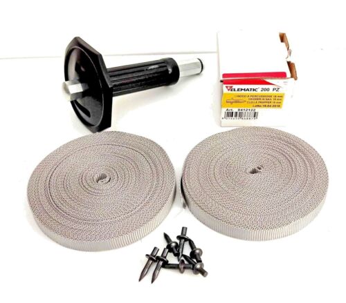 SCALPELLO PERCUSSORE + 200 CHIODI + 2 PZ BANDELLA TESSUTO ELEMATIC - Foto 2 di 6