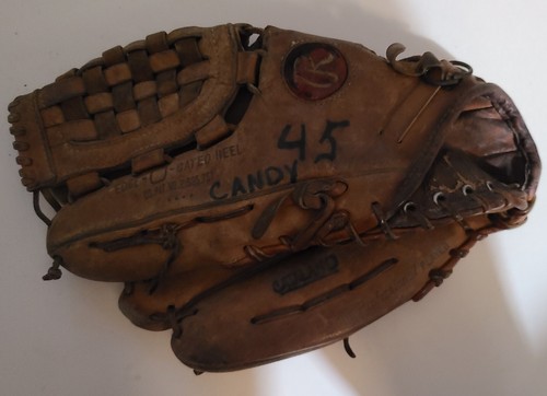 John Candelaria Game used baseball glove - Picture 1 of 3