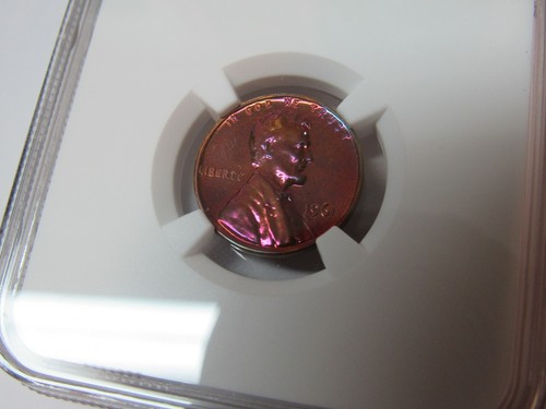 1961 PROOF MEMORIAL CENT "NGC PF66BN" !!!!!!! GEORGEOUS TONING !!!! - Picture 12 of 12