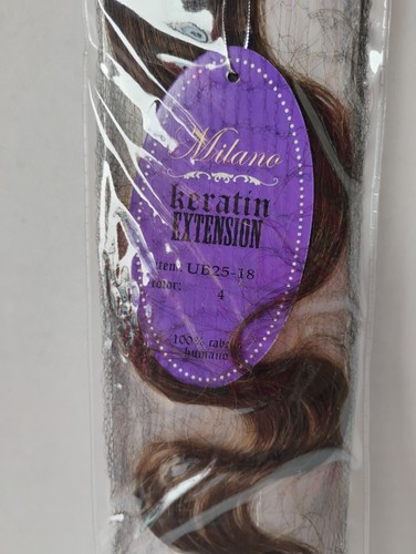 Milano Keratin 18" 25pc Human Remy Hair U-tip Extensions. 10 Different Shades - Picture 2 of 15