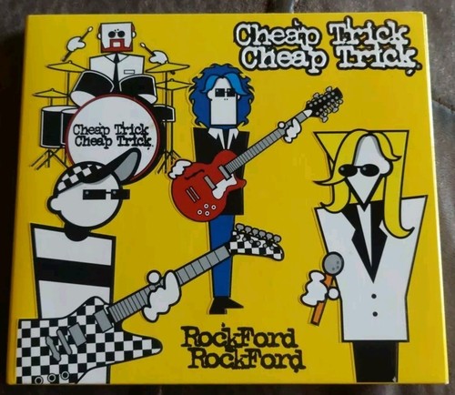 Cheap Trick Rockford CD Pre-owned Hard Rock Band 2006 Digipak Linda Perry - Picture 1 of 4