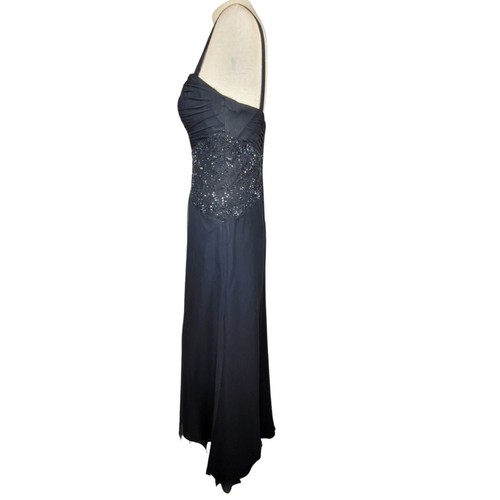 Cameron Blake Black Cocktail Dress Size 6 New with Tags - Picture 4 of 5