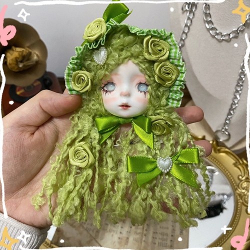 Artículo Decorativo Accesorio Muñeca Arcilla Figura Navidad Broche Mágico Llavero Mini - Imagen 4 de 12