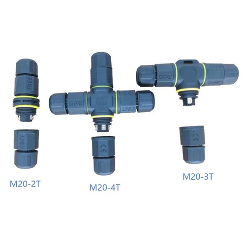 2/3/4/5 Pole Core Joint Outdoor IP68 Waterproof Electrical Cable Wire Connector - Picture 1 of 34