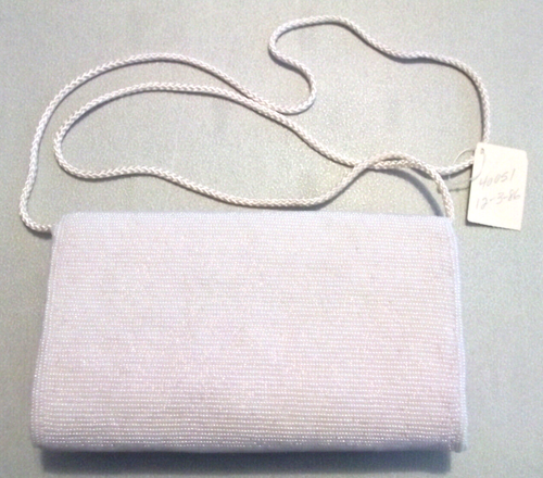 NEU ETIKETT 1980er JACOBSON'S Perlen PASTELL schillernd GEOMETRISCH Clutch Tasche Handtasche - Bild 3 von 19