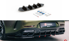 CUP Diffusor SCHWARZ für Mercedes AMG GT 63S Heckansatz Heckschürze Splitter ABS CUP Diffusor SCHWARZ für Mercedes AMG GT 63S Heckansatz Heckschürze Splitter ABS