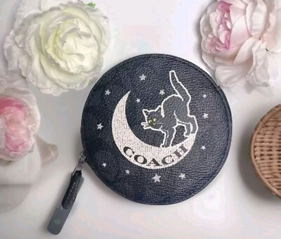 小物 Like new coach signature mini coin case Like new coach signature mini coin case