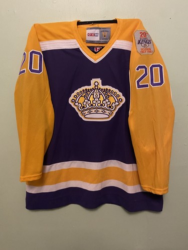 Luc Robitaille Los Angeles Kings 1986-87 Rookie Jersey CCM XL