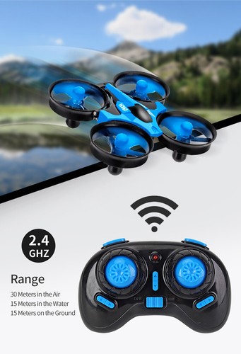 JJRC H36F 2.4G RC Vehicle Drone Boat 3 in 1 Multifunction RC Toys With 3D Flips - Picture 14 of 19