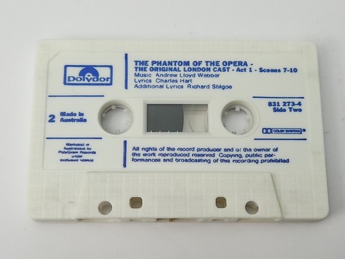 The Phantom Of The Opera 1987 Double Cassette Tape Set. Original London Cast - Picture 10 of 20