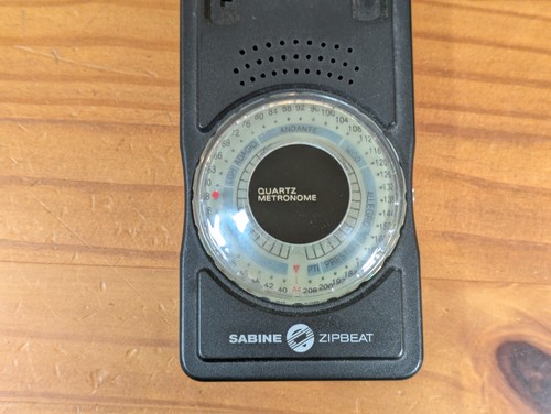 Sabine zipbeat classic quartz metronome with stand and battery - Picture 3 of 6