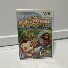 Super Monkey Ball: Banana Blitz (Nintendo Wii, 2006) Factory Sealed New clean OG